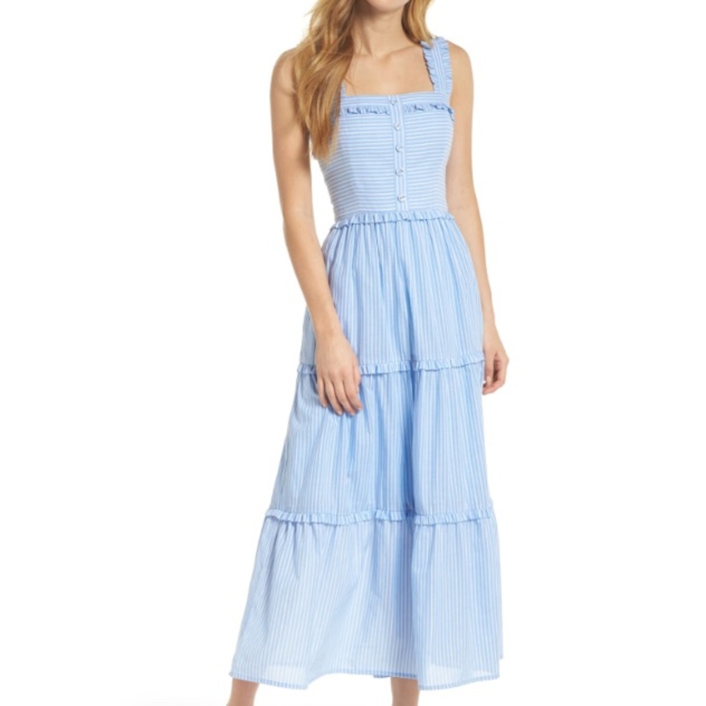 Gal Meets Glam Courtney Maxi Dress Size 8